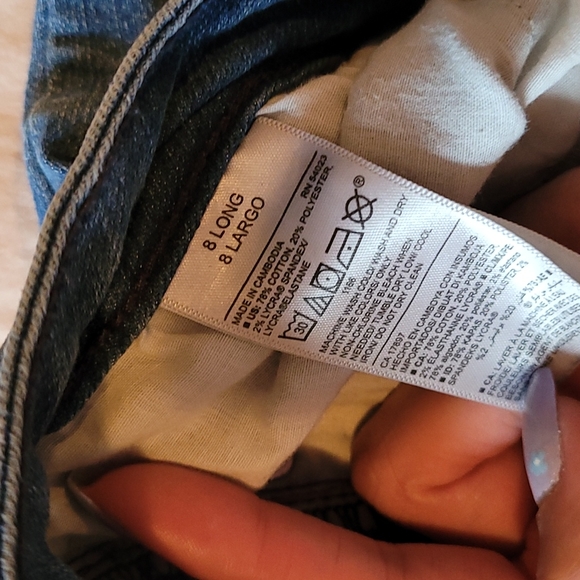 Old Navy Super Skinny Mid Rise - 8 Long - Picture 3 of 5